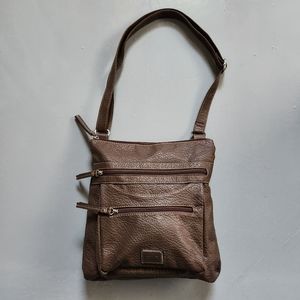 Rosetti brown leather bag